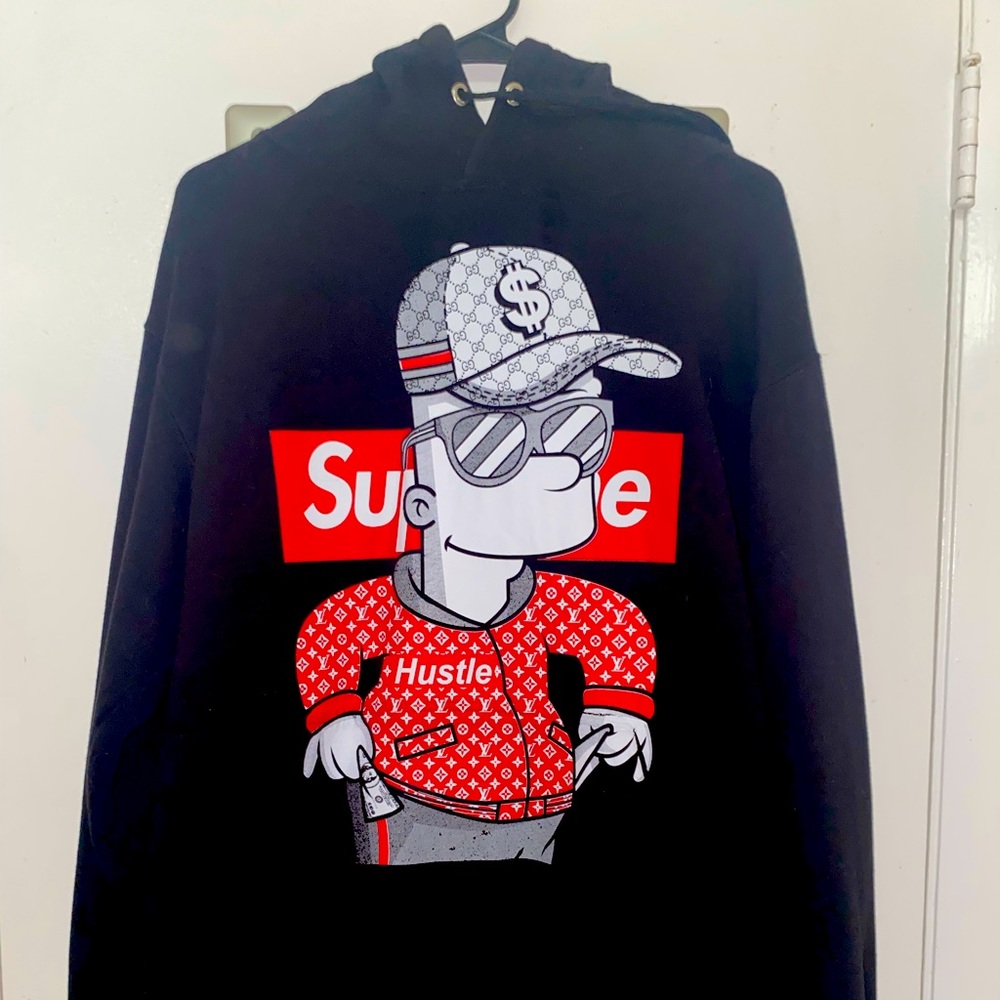 Bart Simpson Hoodie. Rare. Adult Large